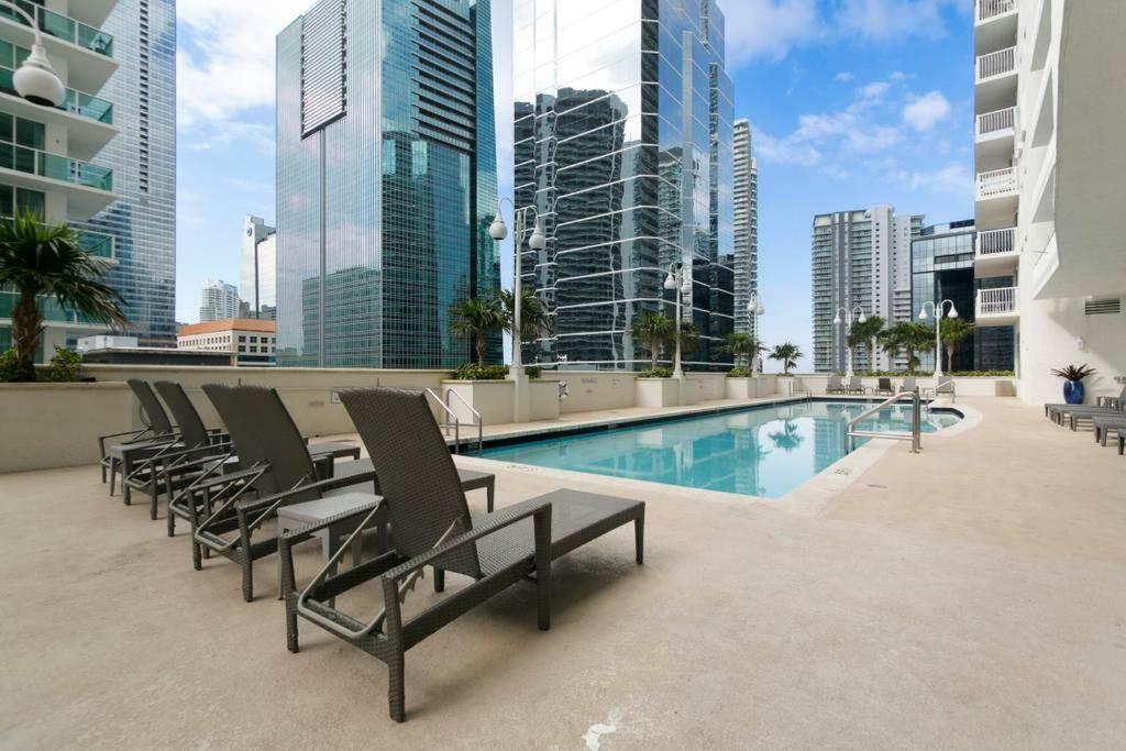 Apartamento Centric Modern, Stylish Brickell / Miami + Free Parking Exterior foto